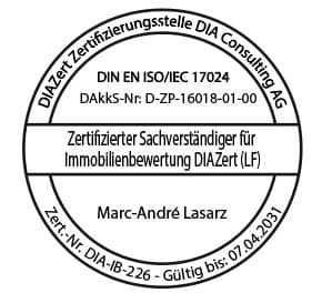 DIAZert – Zertifizierter Sachverständiger für Immobilienbewertung